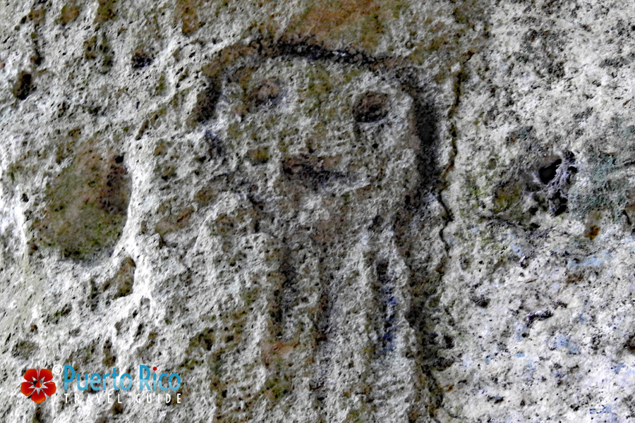Taino Petroglyphs at Cueva Ventana in Arecibo, Puerto Rico 