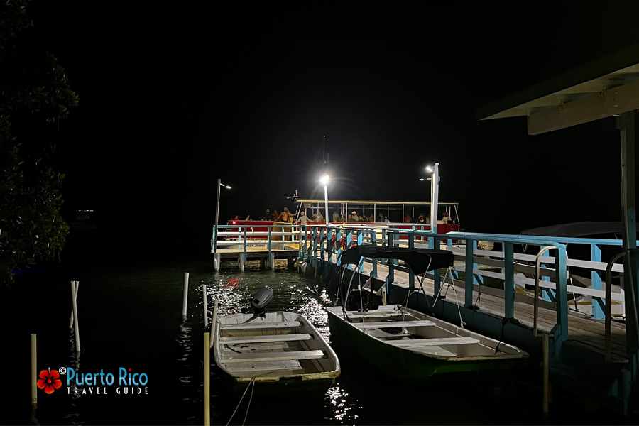 Departure Point for bioluminescent bay boat tours in Lajas, Puerto Rico 