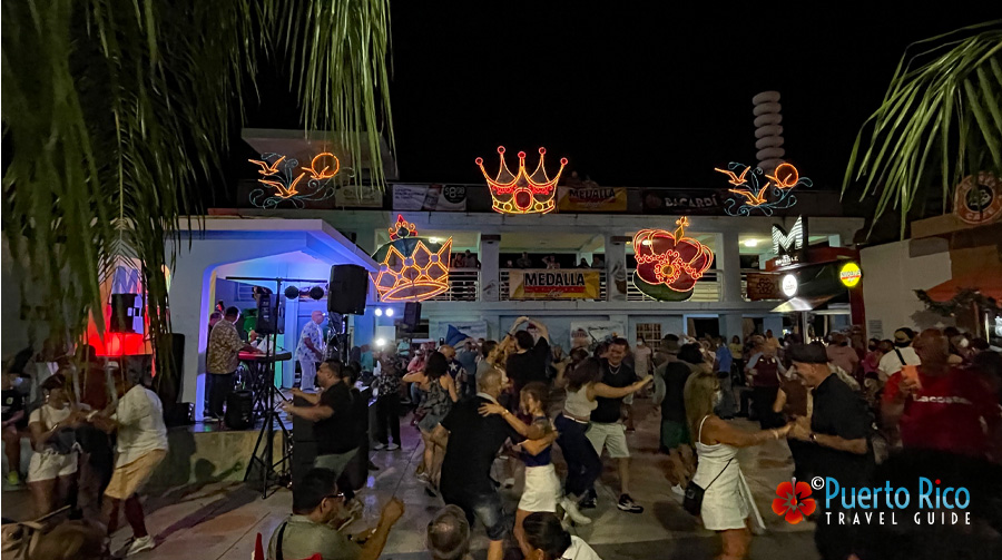Nightlife at La Parguera, Lajas, Puerto Rico