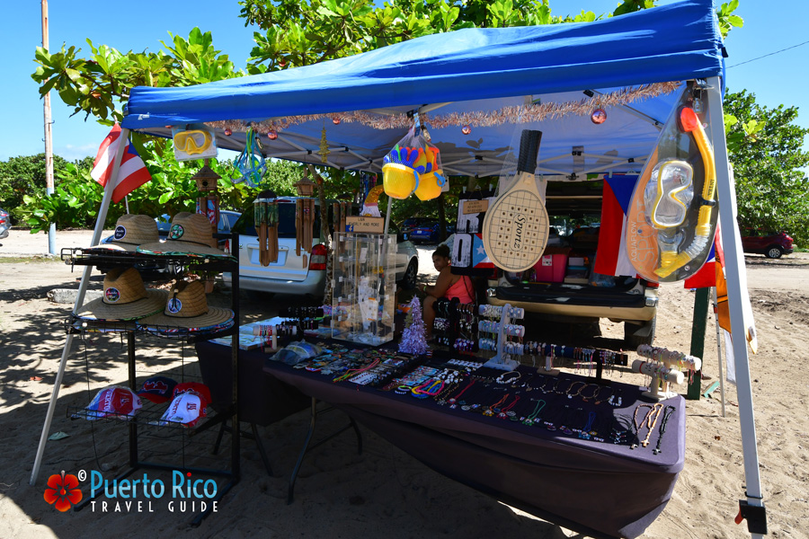 Arts and Crafts Vendors at Mar Chiquita Beach - Manati, Puerto Rico