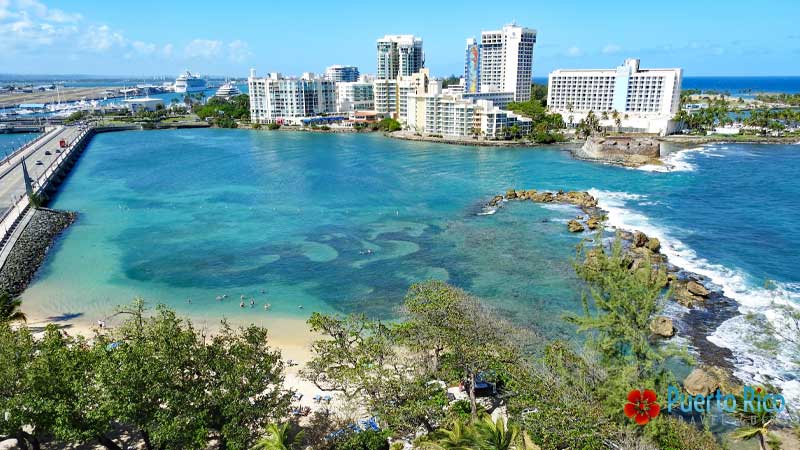 Playita del Condado - Best beaches near San Juan Airport - Puerto Rico