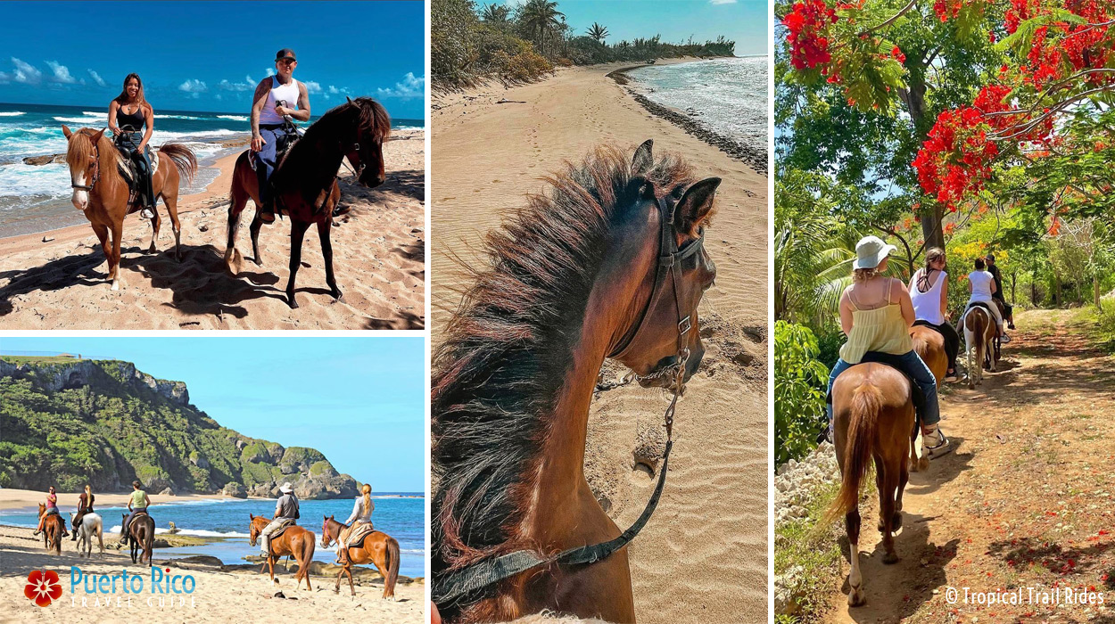 Puerto Rico Horseback Riding on the Beach - Best Romantic Things to Do in Nature