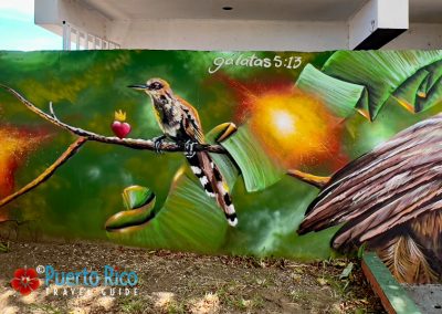 Art Mural in Yauco, Puerto Rico